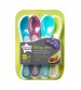 Lingurite ergonomice Explora, Tommee Tippee, 4 buc